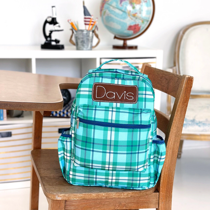 Preppy Plaid Backpack