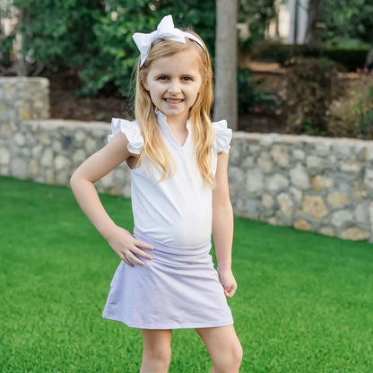 Margot Performance Skirt - Purple Stripes