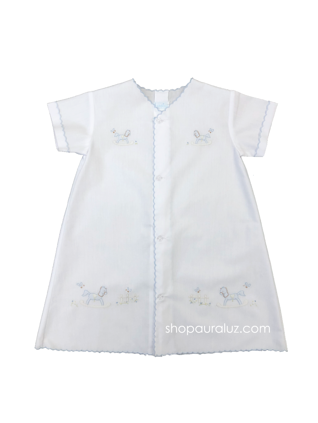 Scallop Emb. Daygown - 303