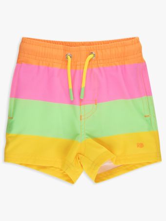 Neon Citrus Color Block Trunks-P1245