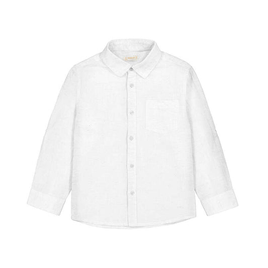 Linen L/S Shirt - 3119