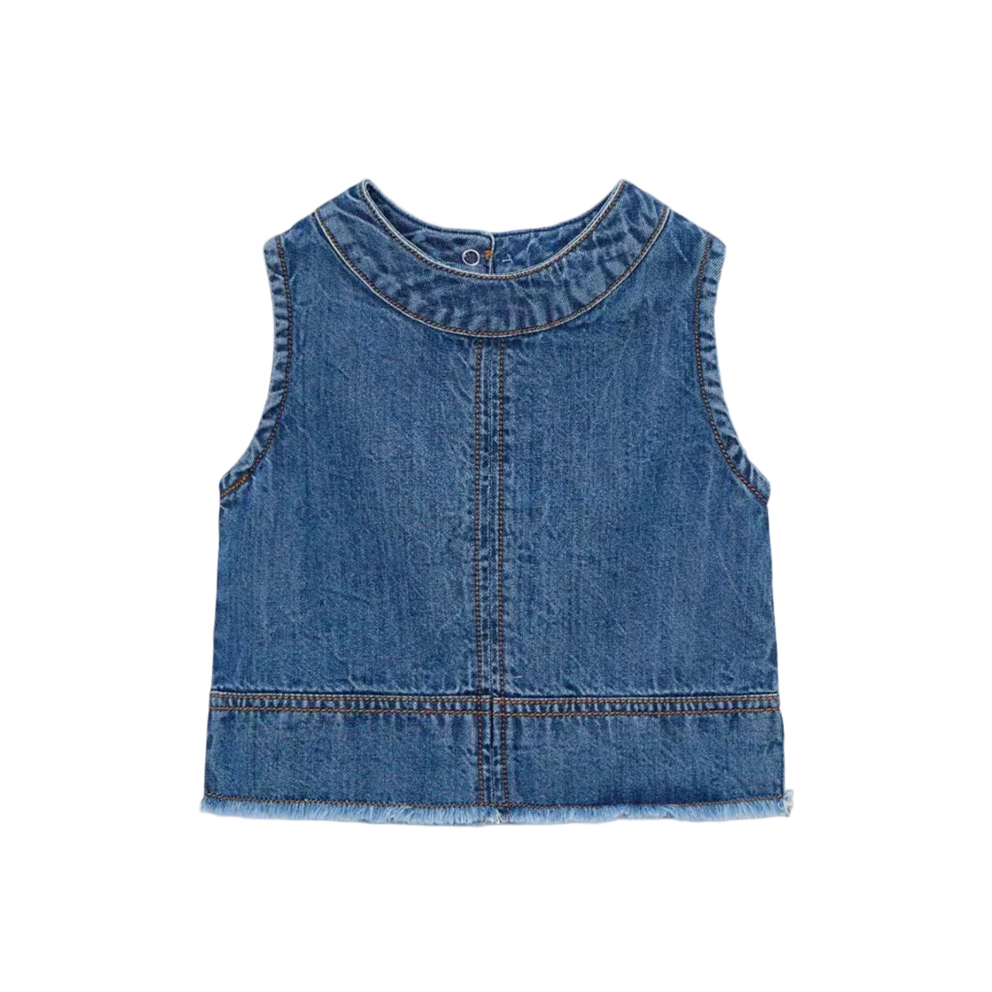 Denim Top - Dark