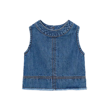 Denim Top - Dark