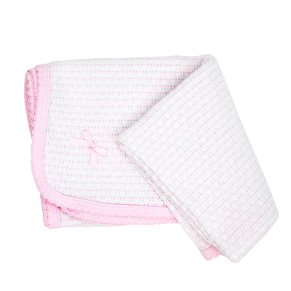 Pinstripe Blanket - Pima Binding