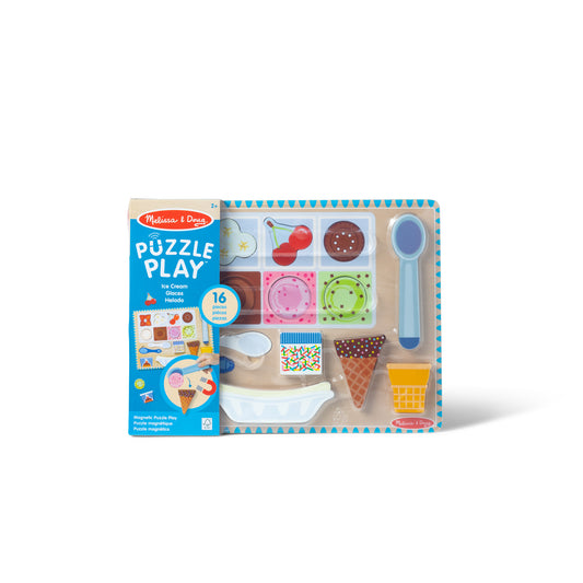 Magnetic Ice Cream Puzzle Play Set