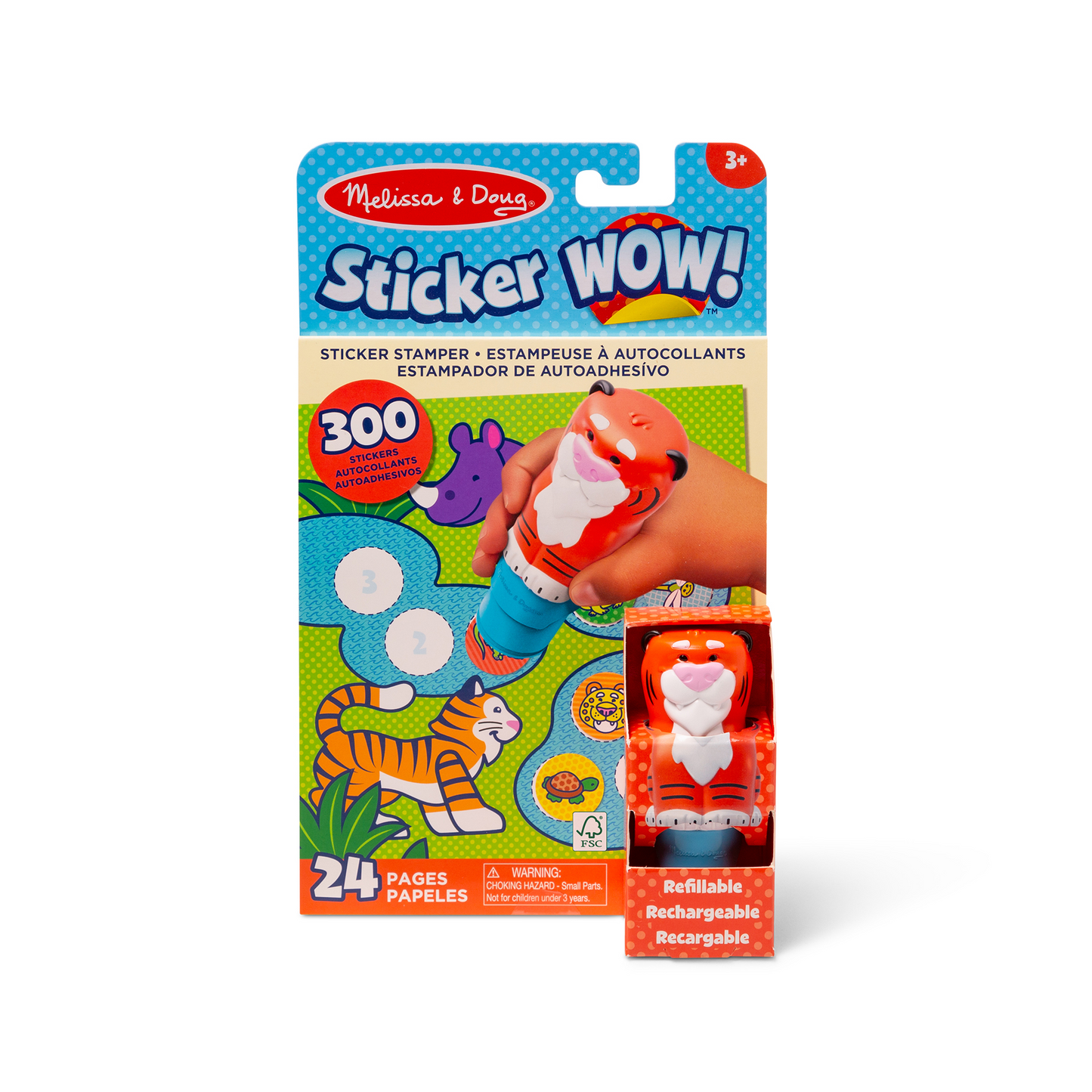 Sticker Wow! Pad - Tiger