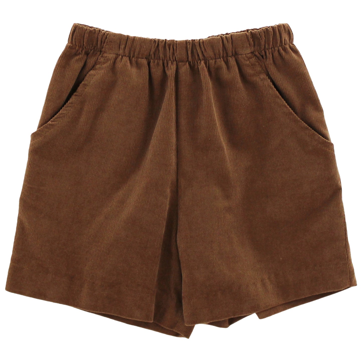 Brown Cord - Elastic Short