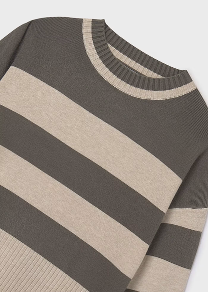 Striped Knit Sweater