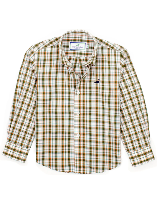 Seasonal Sportshirt - Olive Grove