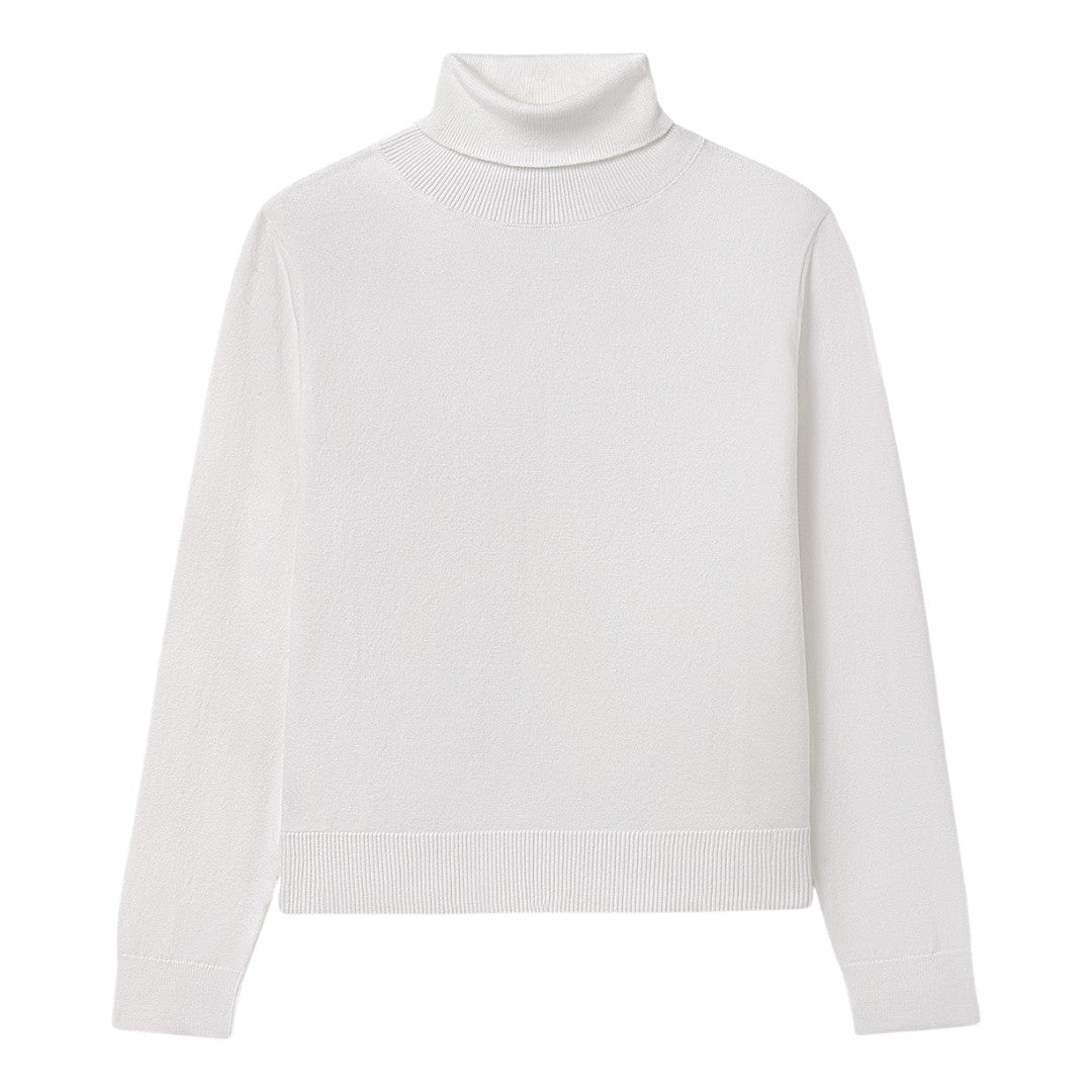 Turtleneck Sweater - Cream