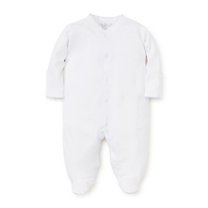 Kissy Basic Footie - White/Blue