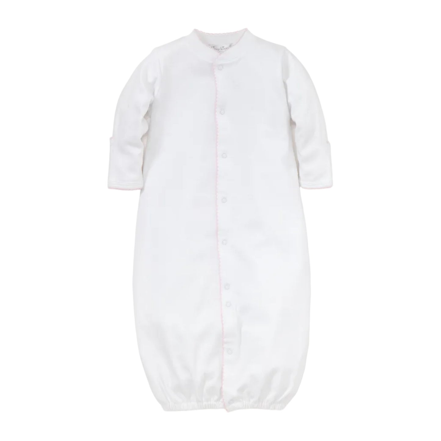 Basic Conv. Gown - White/Pink