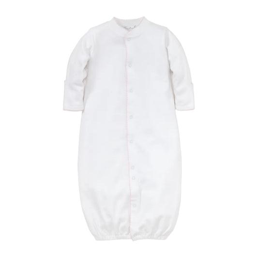 Basic Conv. Gown - White/Pink