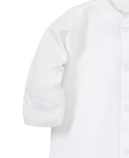 Basic Conv. Gown - White/Pink