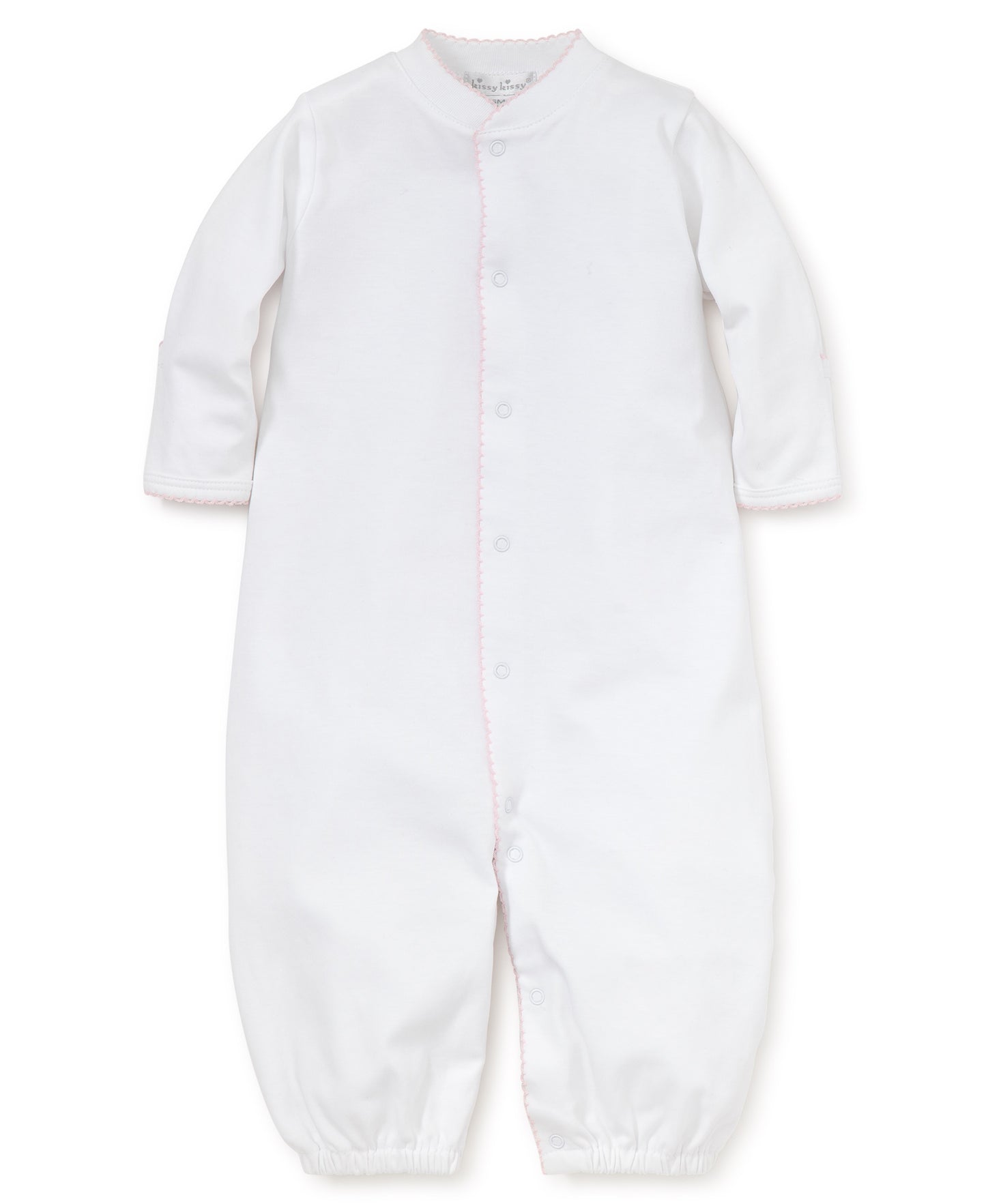 Basic Conv. Gown - White/Pink