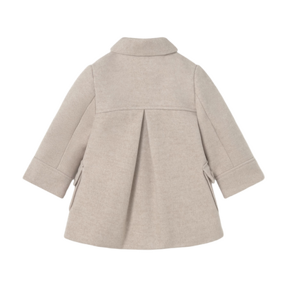 Wool Coat - Stone