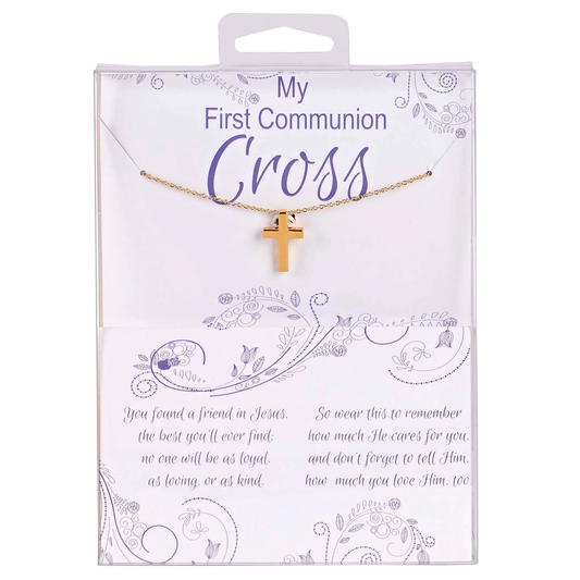 My 1st Communion Cross - Gold
