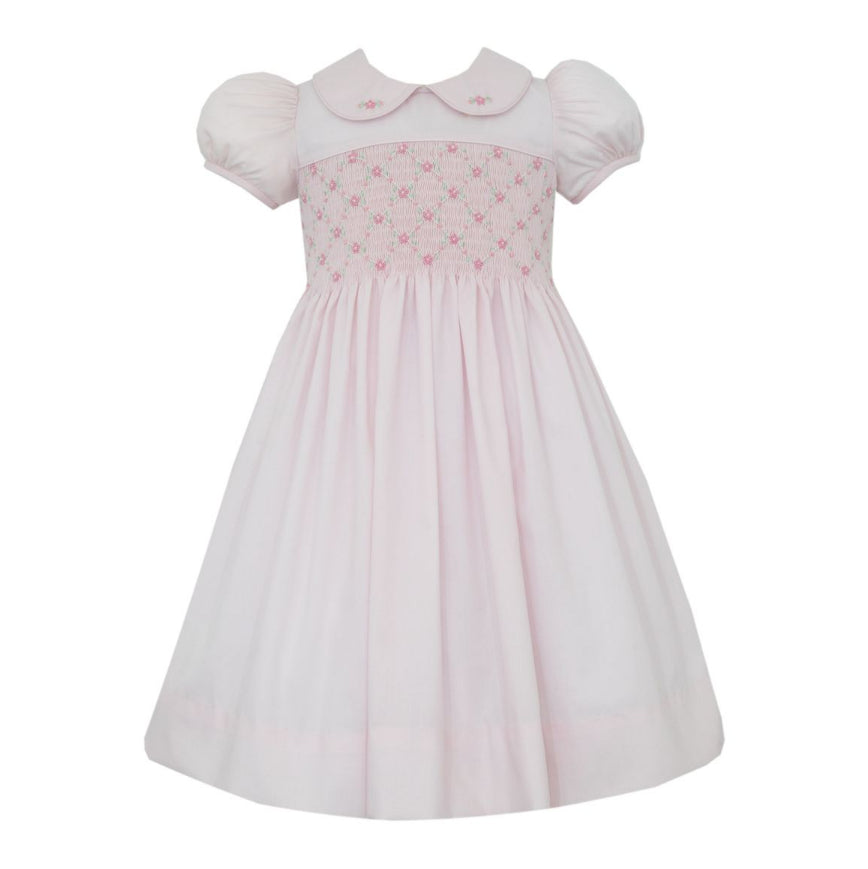 Annabelle - Pink Batiste Dress