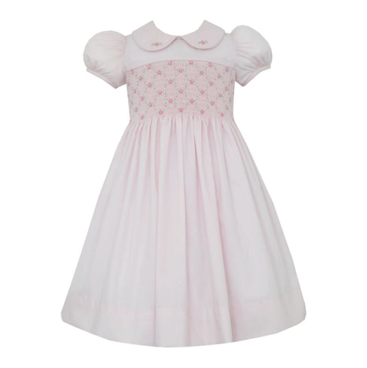 Annabelle - Pink Batiste Dress