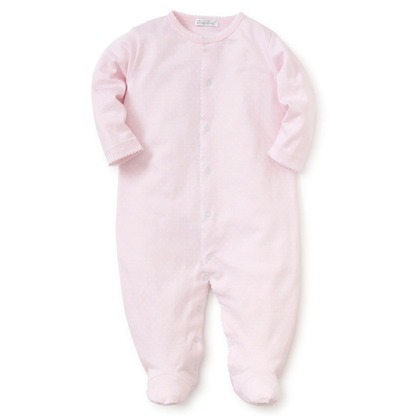 New Dots Footie - Pink