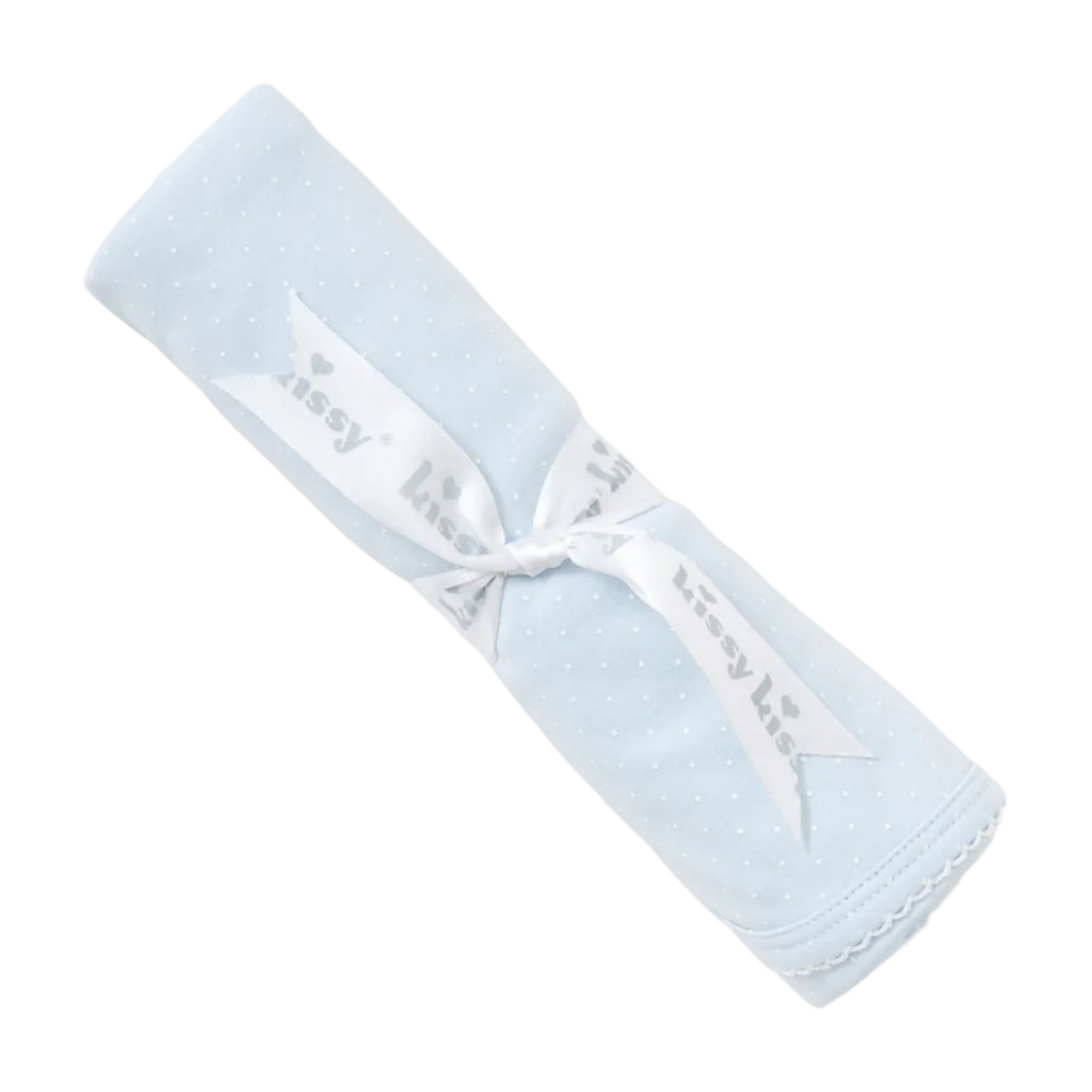 New Dots Blanket - Lt. Blue