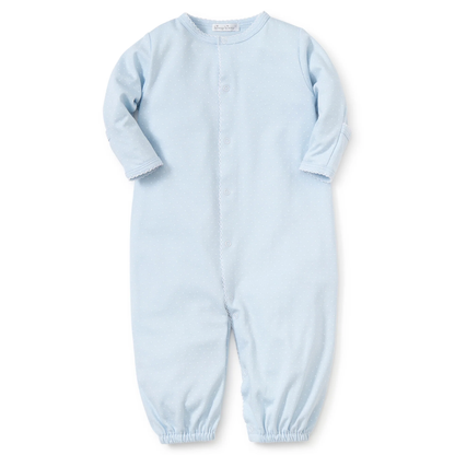 New Dots Conv. Gown - Lt. Blue