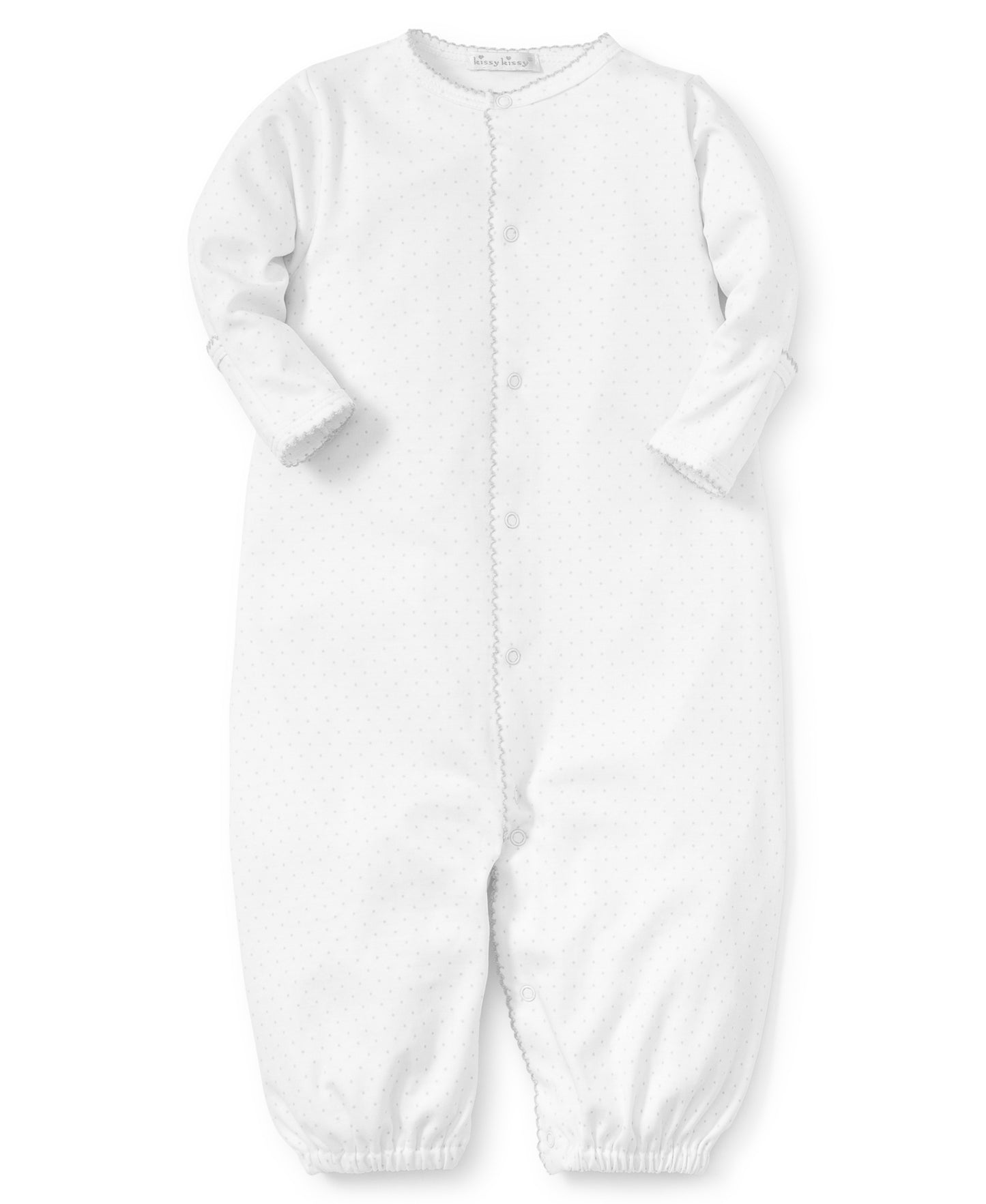 New Dots Conv. Gown - White/Silver