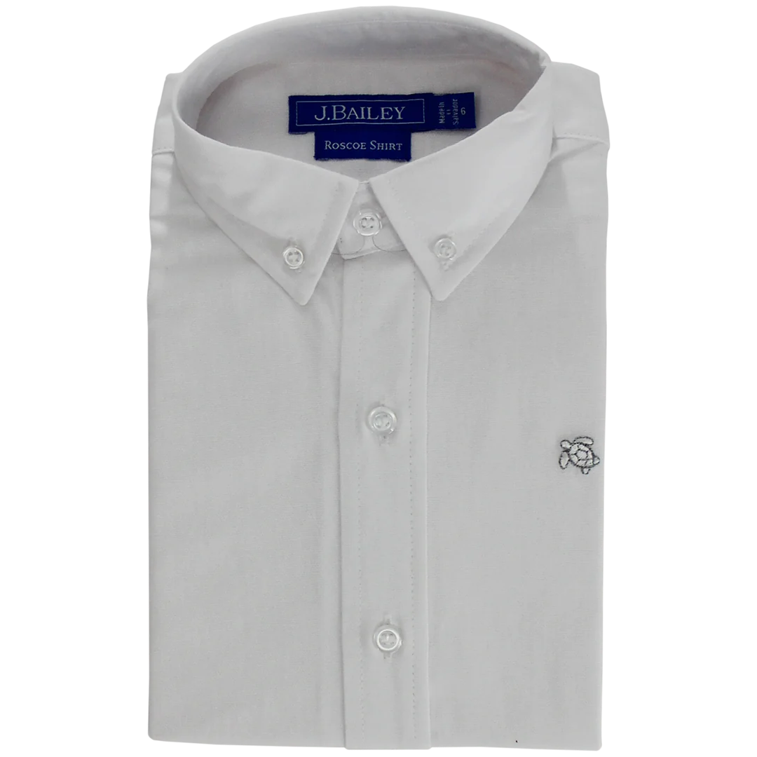 Button Down - White Oxford