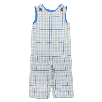 Rivers Longall - Khaki/Blue Plaid