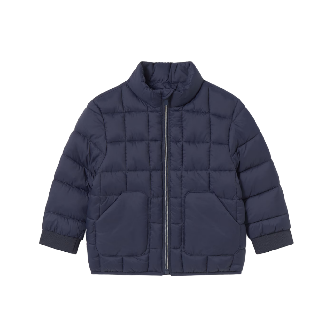 Quilted Coat - Blue