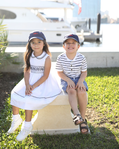 Navy Lobster Boy's Hat