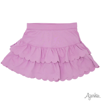 Scalloped Skort - Lavender