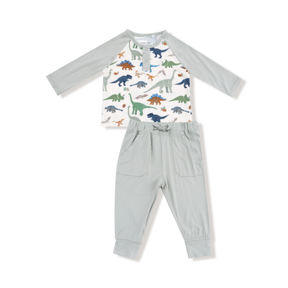Washy Dinos Henley + Jogger