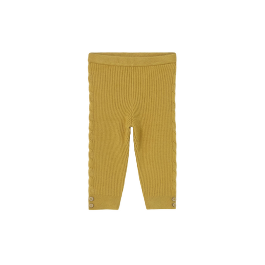 Knit Leggings - Honey