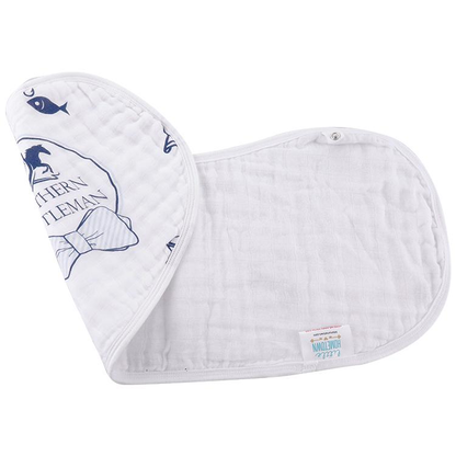 Burp Cloth & Bib: Southern Gent