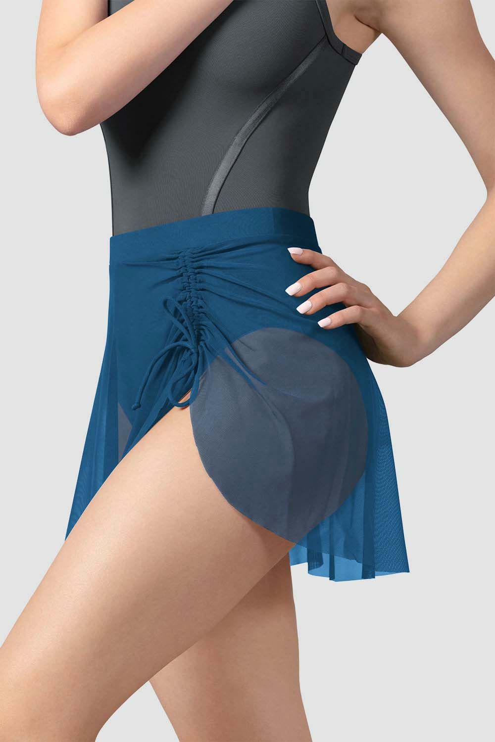 Nicky Mesh Skirt - Peacock