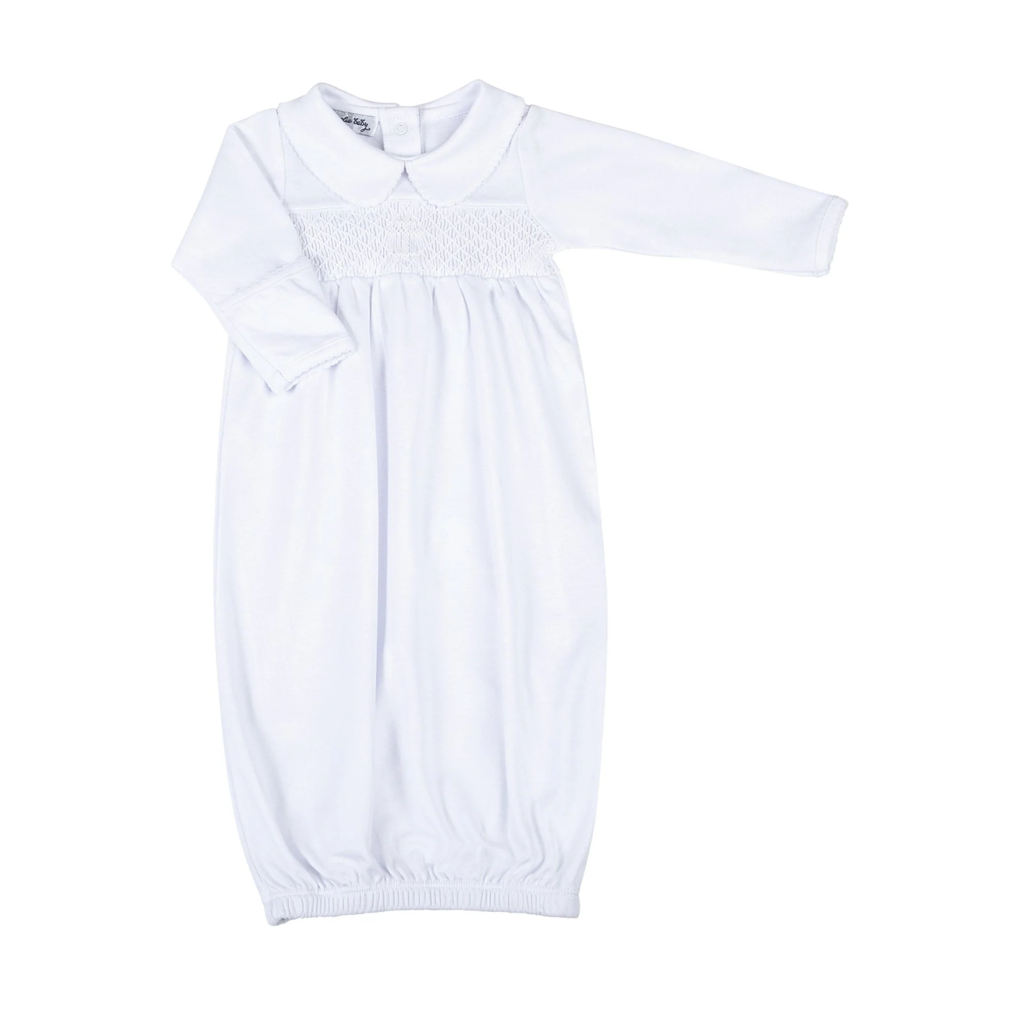 Blessed F24 Smocked Collared Gown