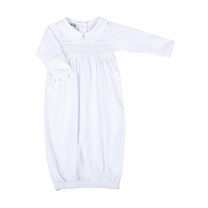 Blessed F24 Smocked Collared Gown