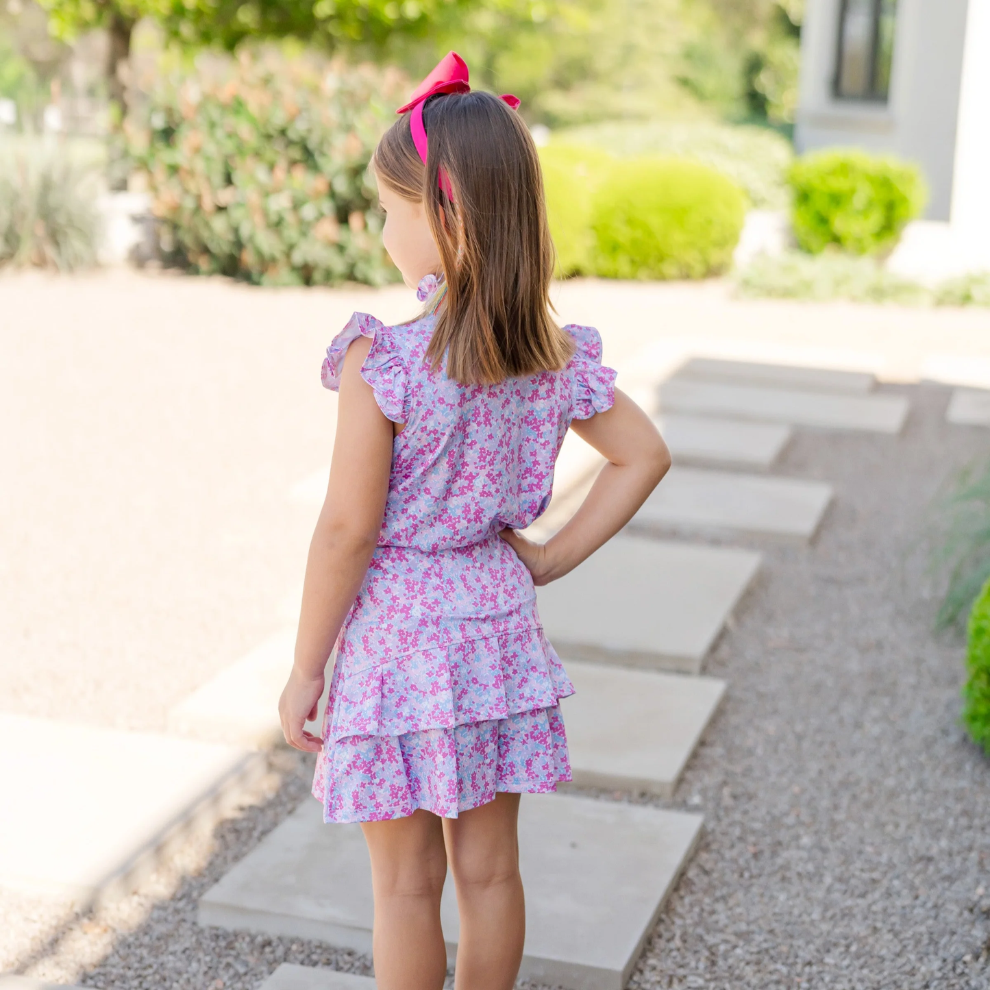 Margot Performance Skirt - Preppy Petals