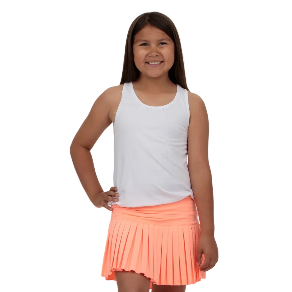 Mini Pleated Skort - Melon