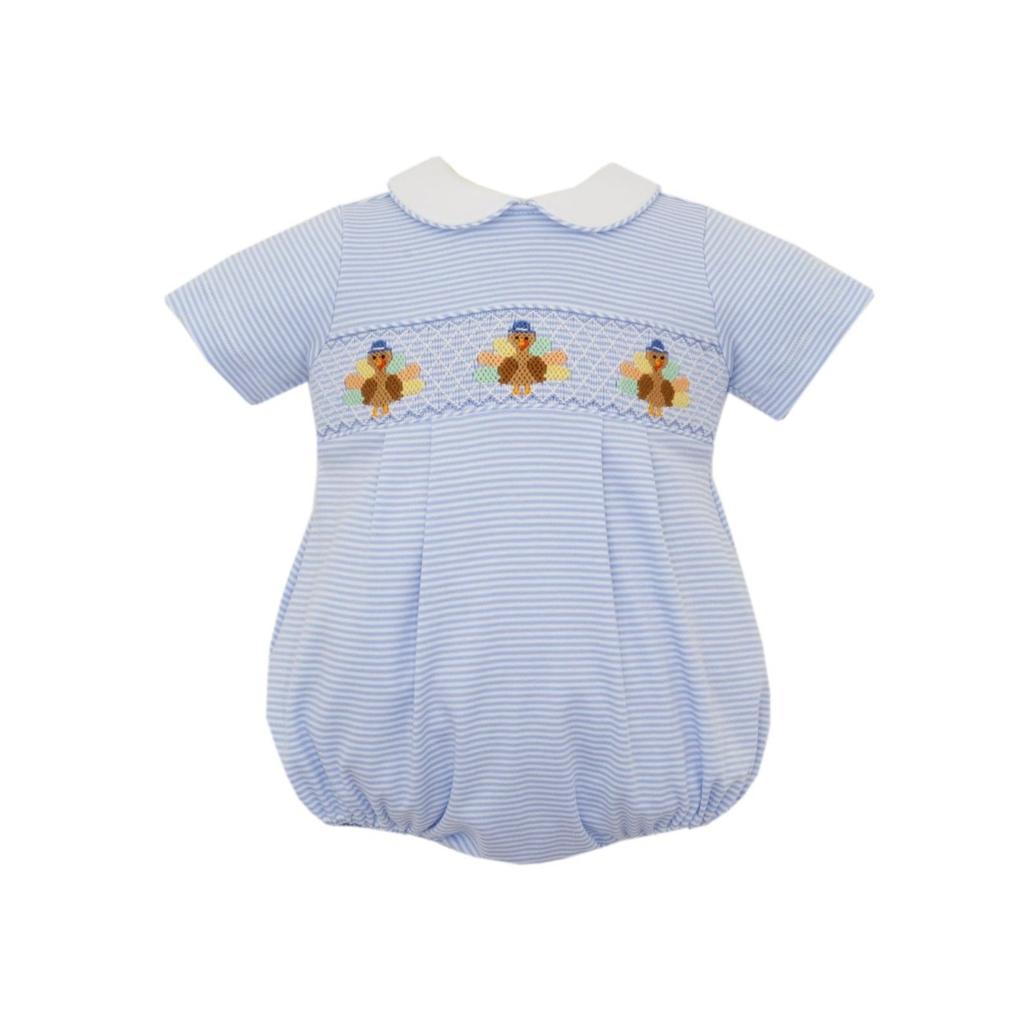 Turkey Stripe Bubble - Blue