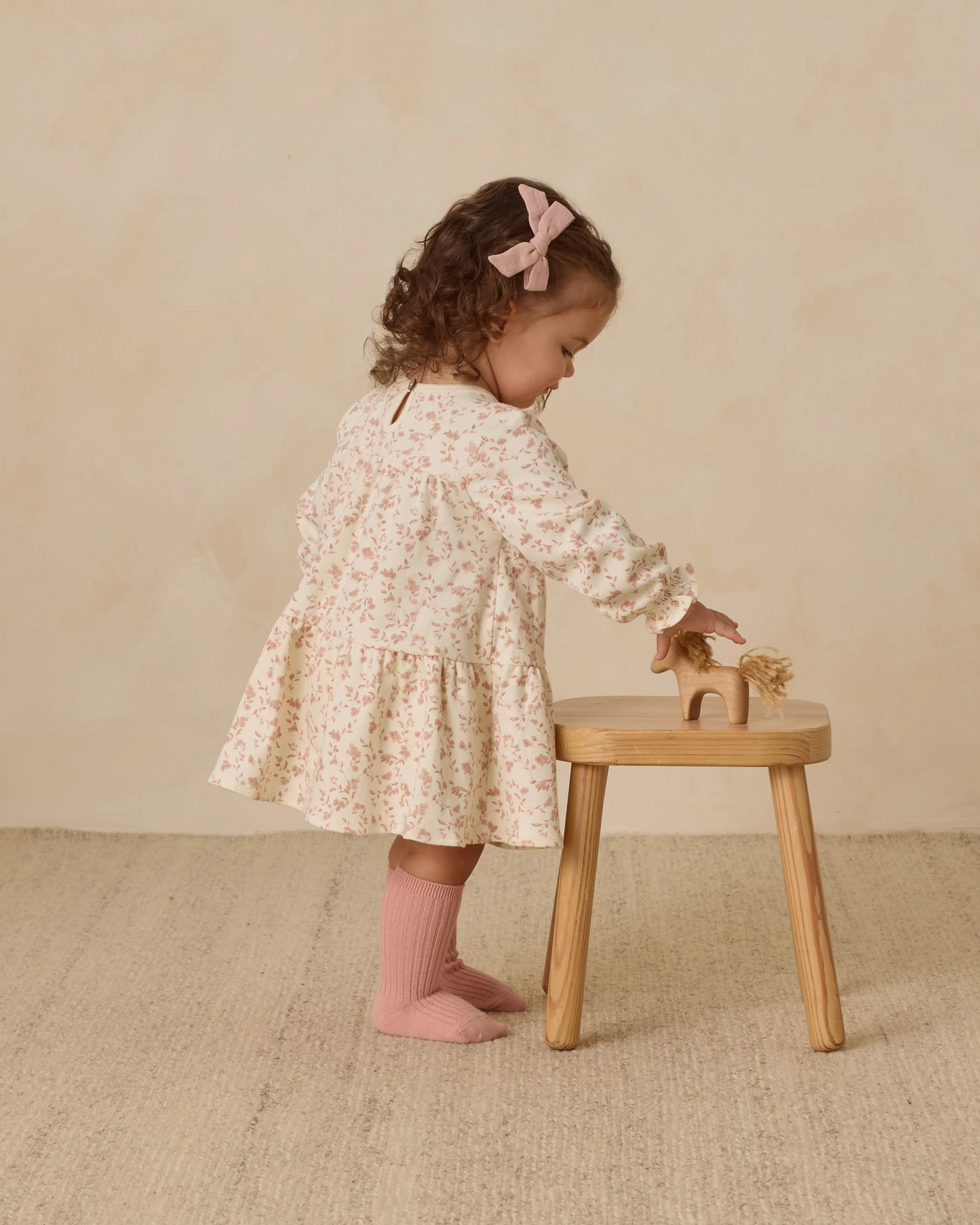 Socks Set - Natural/Rose