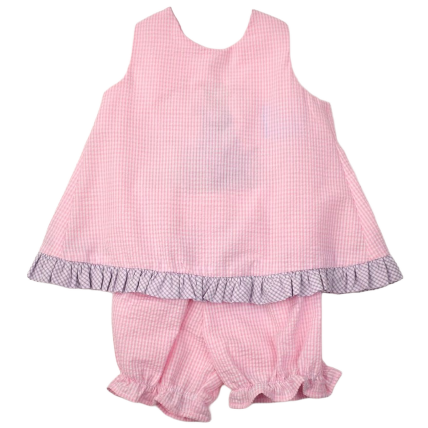 Pink Popover Set - Lav. Ruffle