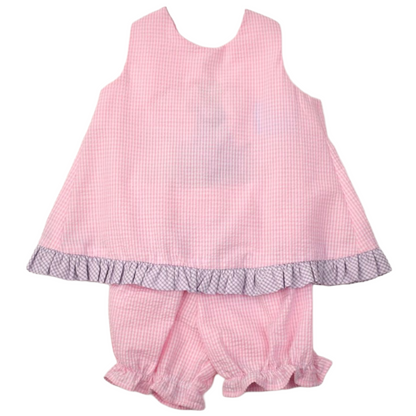 Pink Popover Set - Lav. Ruffle