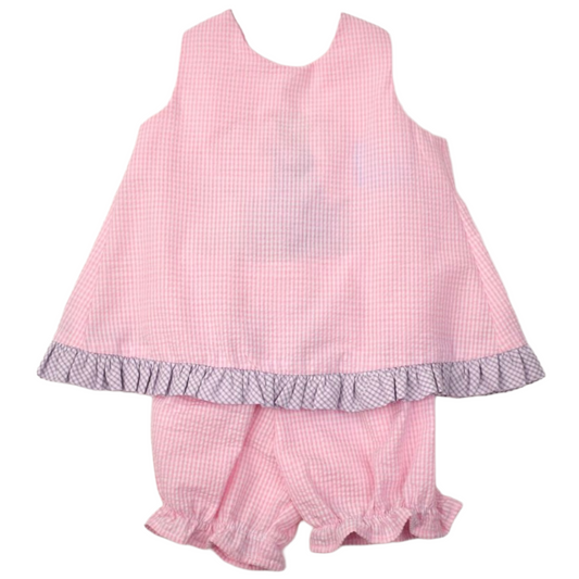 Pink Popover Set - Lav. Ruffle