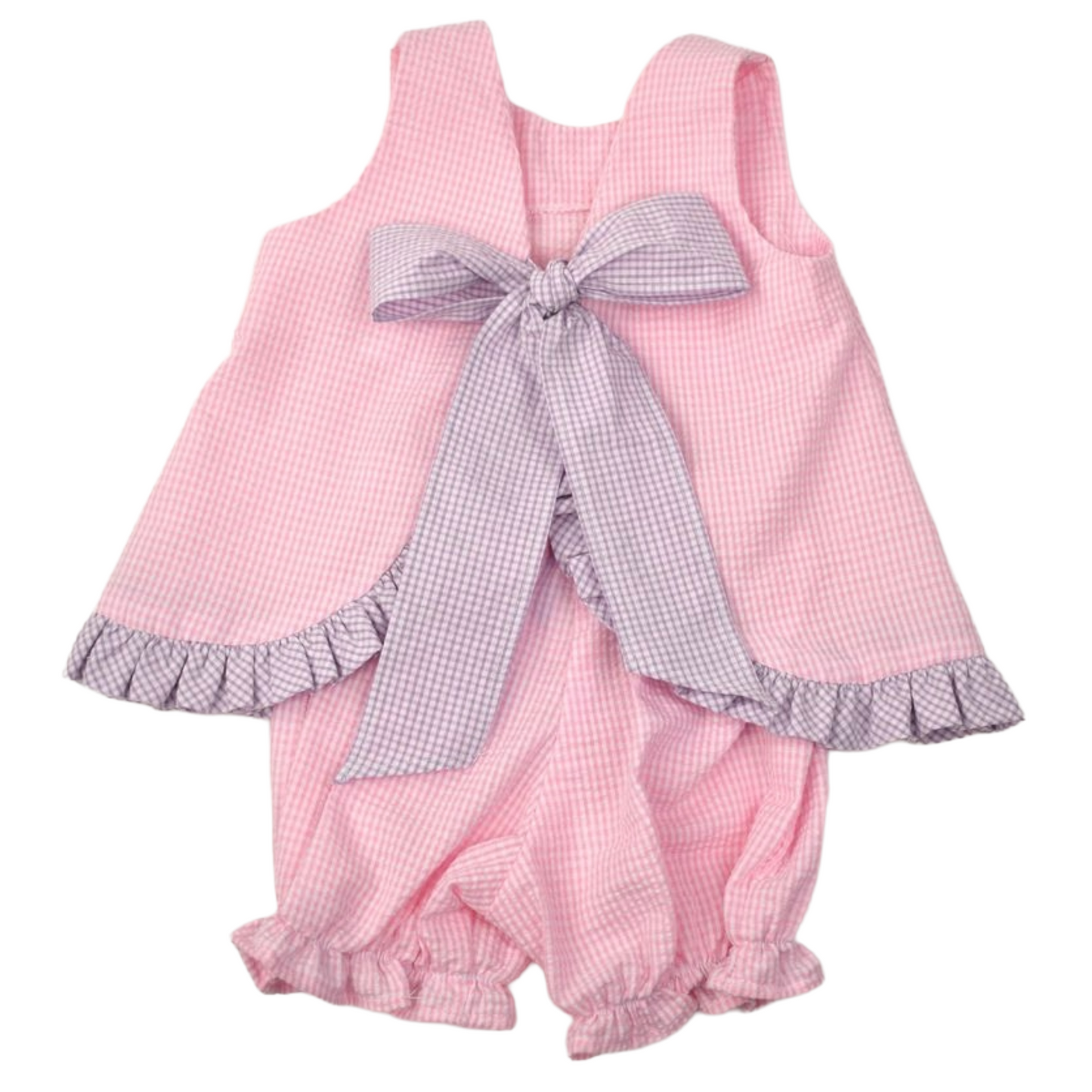 Pink Popover Set - Lav. Ruffle