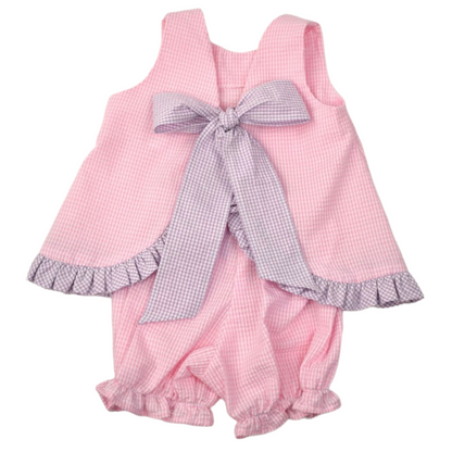 Pink Popover Set - Lav. Ruffle