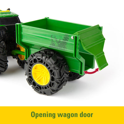 MT Tractor W/ Wagon - 8in/37163P3