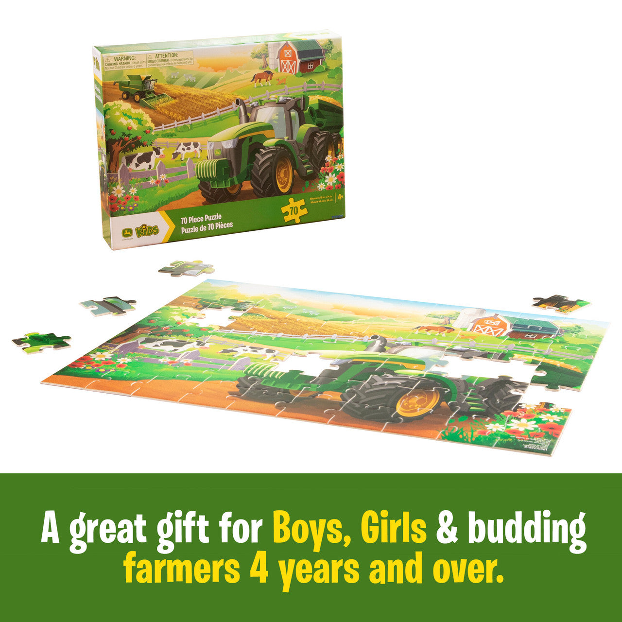 John Deere 70-Piece Puzzle