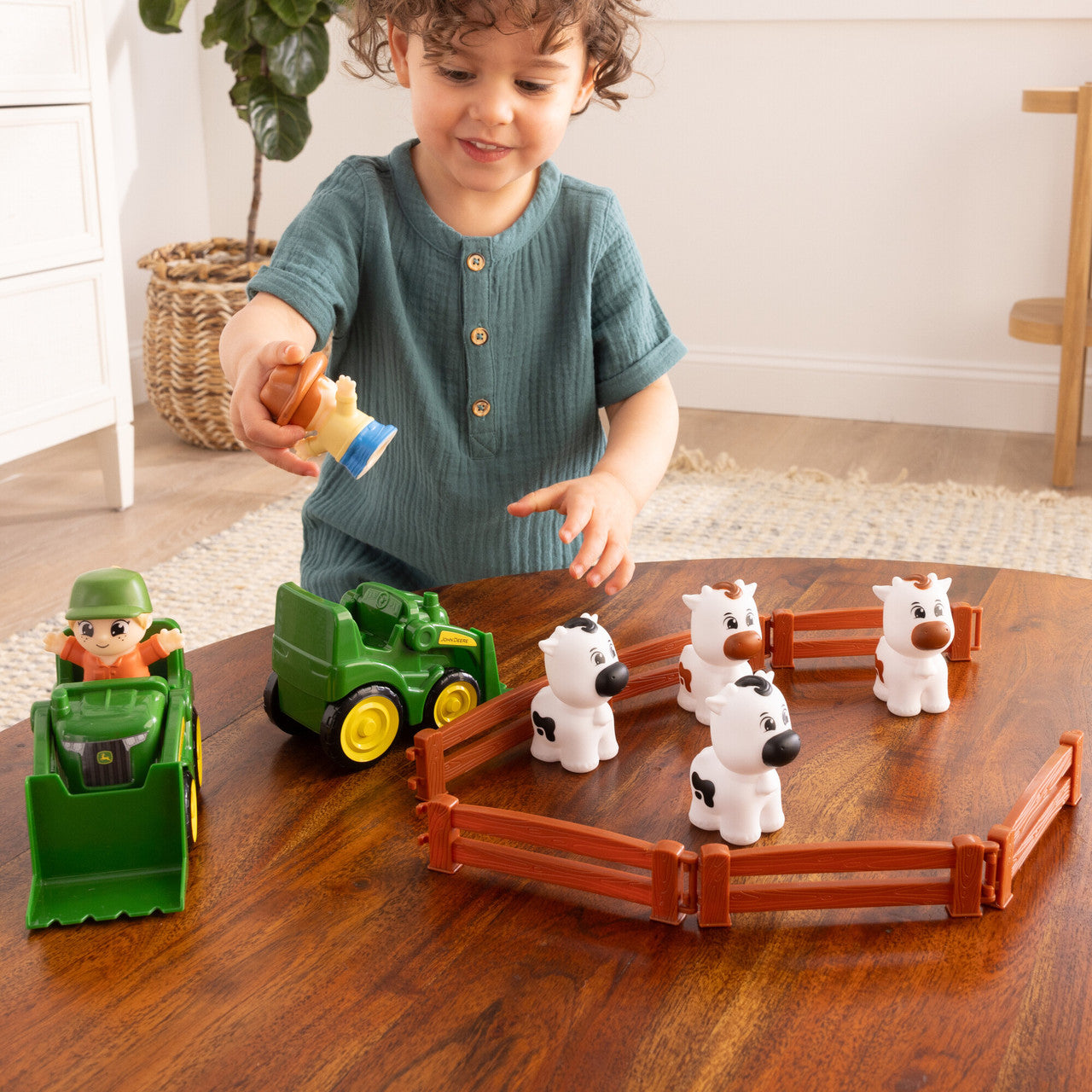 The Cows Are Out - Farm Toy Playset